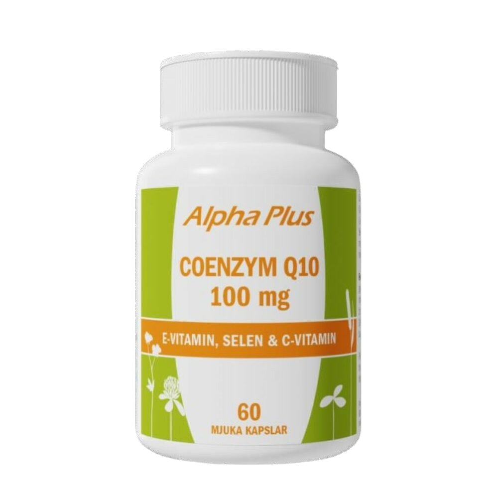 Alpha Plus Coenzym Q10 100 mg 60 kapslar