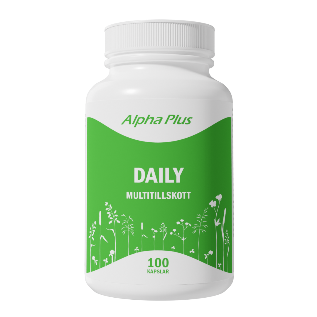 Alpha Plus Daily Multitillskott 100 kapslar