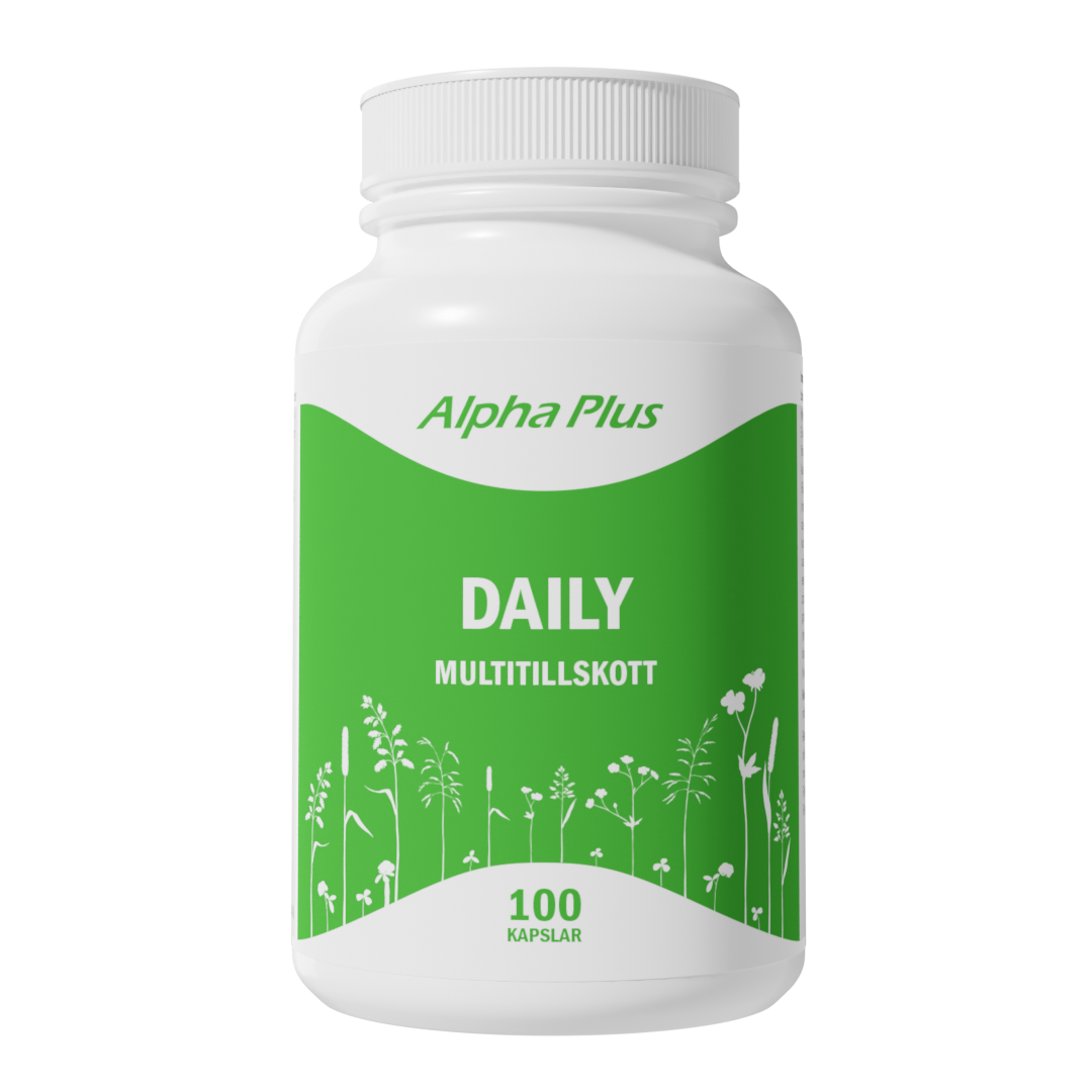 Alpha Plus Daily Multitillskott 100 kapslar