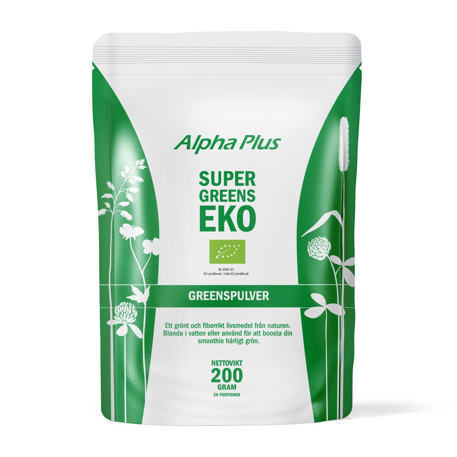 Alpha Plus Super Greens EKO 200g