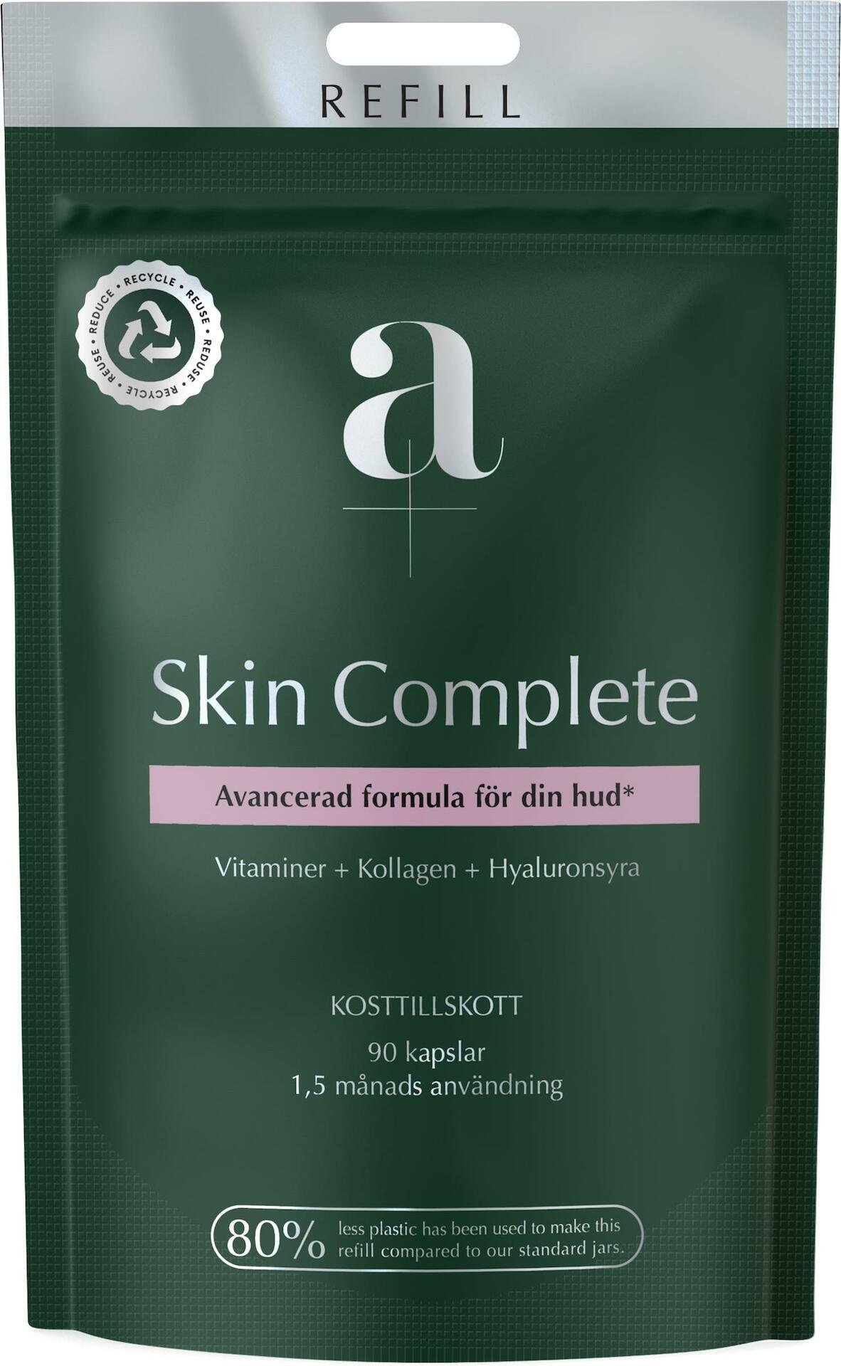 A+ Skin Complete Refill 90 kapslar