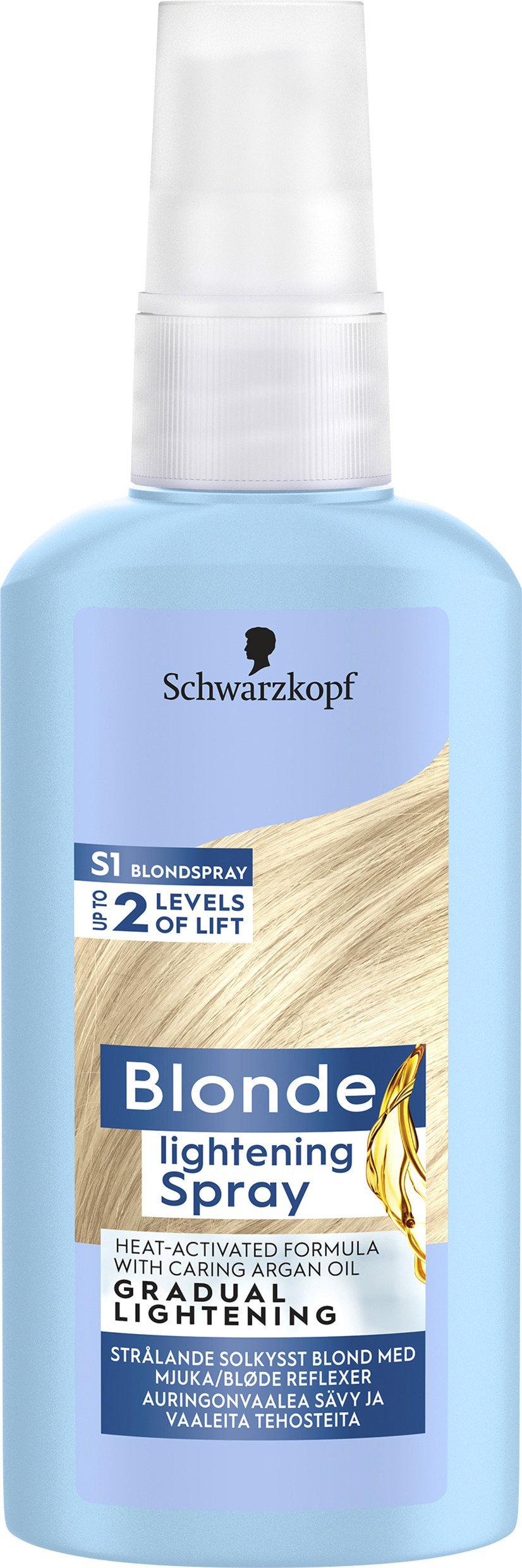 Schwarzkopf S1 Blonde Lightening Spray 125 ml