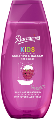 Barnängen Kids Schampo & Balsam Hallon 250 ml