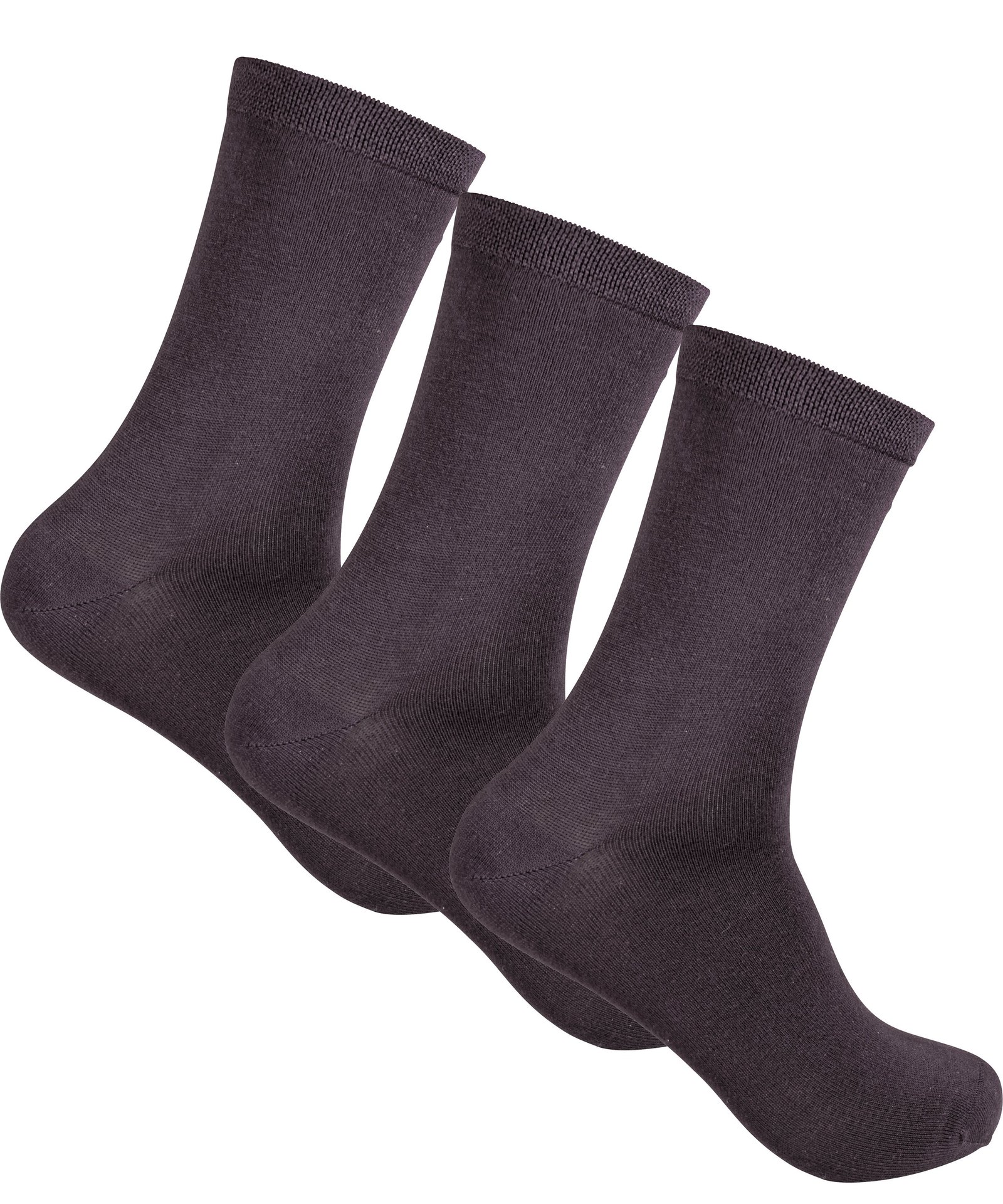 Life Wear Bambustrumpa Komfortresår 34/36 Svart 3-pack