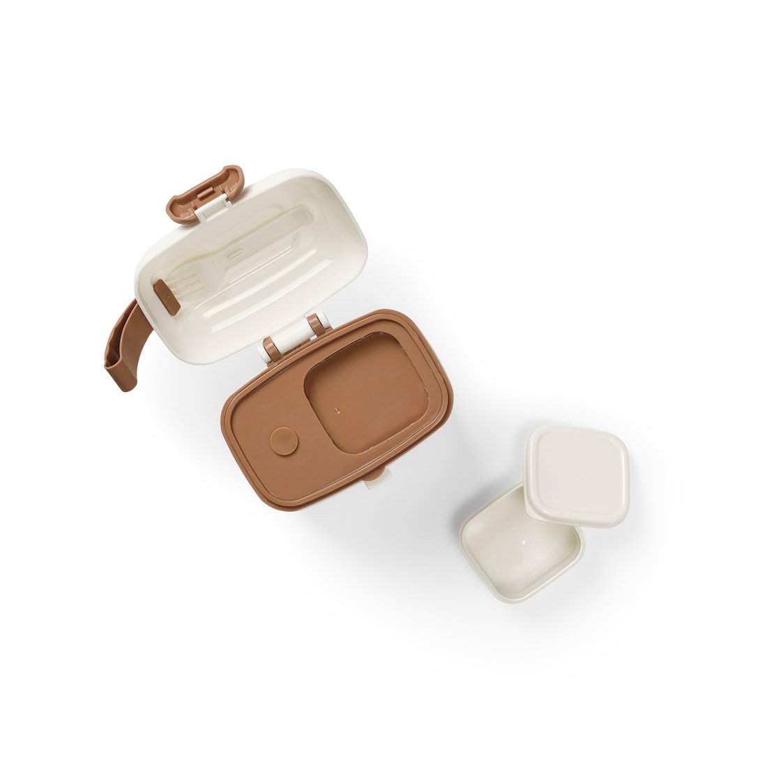 Elodie Lunch & Snack Box Vanilla White