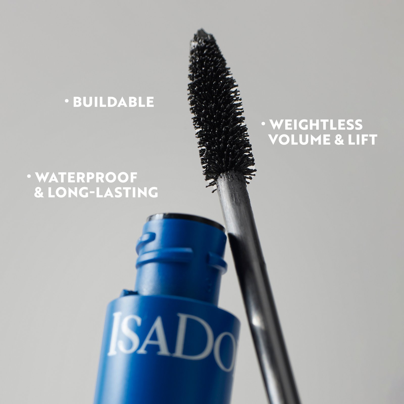 IsaDora Build Up Mascara Extra Volume Waterproof 01 Black 10 ml