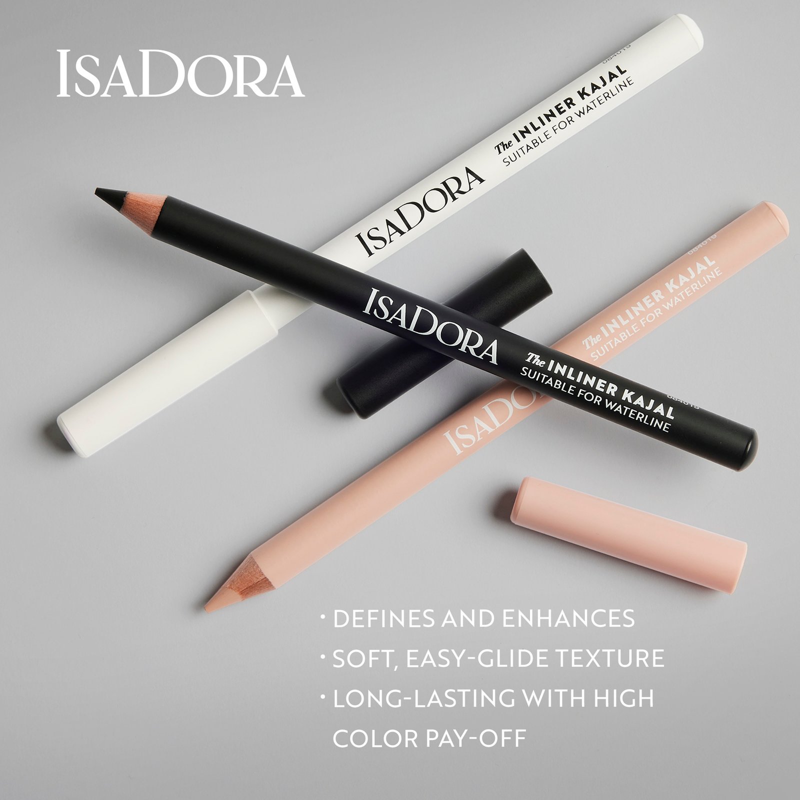 IsaDora Inliner Kajal 51 Black 1,1g