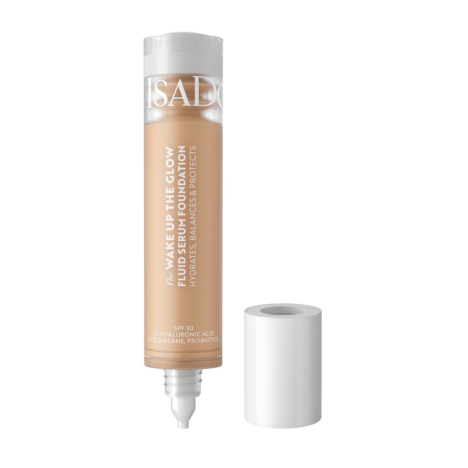 IsaDora Wake Up the Glow Fluid Serum Foundation 3N  30 ml