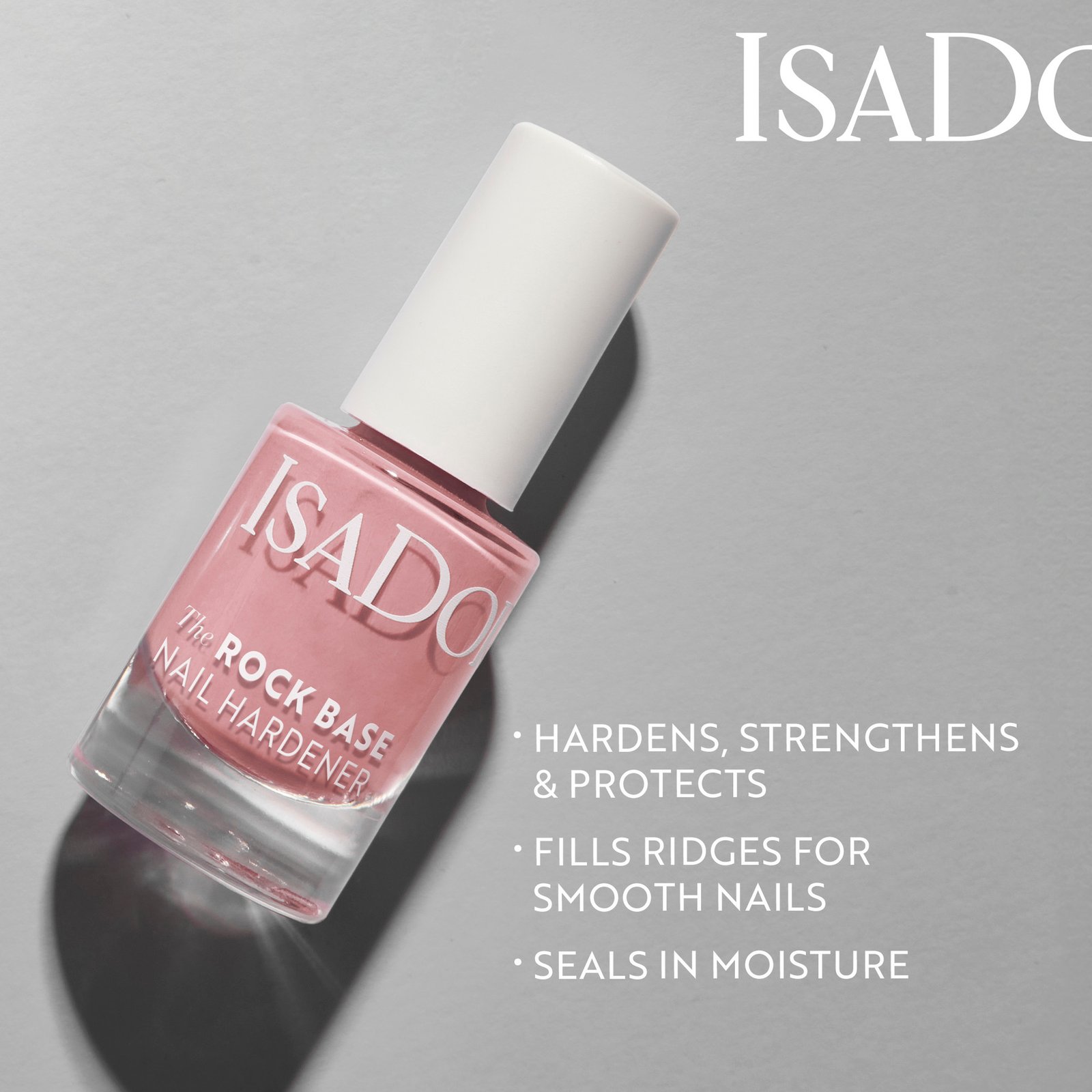 Isadora The Rock Base Nail Hardener & Ridge Filler 07 Rock Base