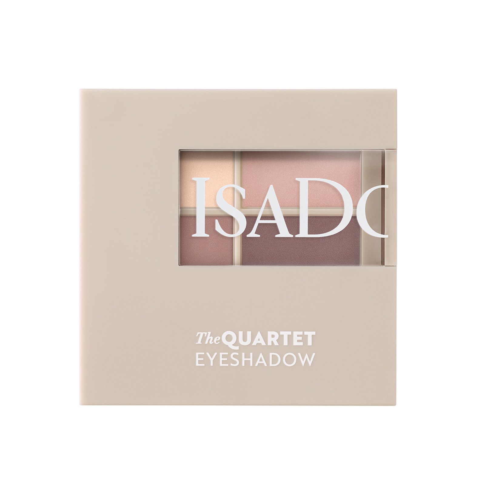 Isadora The Eyeshadow Quartet 01 Muddy Nudes