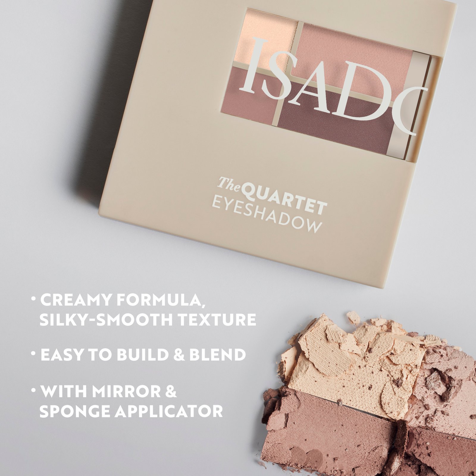 Isadora The Eyeshadow Quartet 09 Pearls Allure
