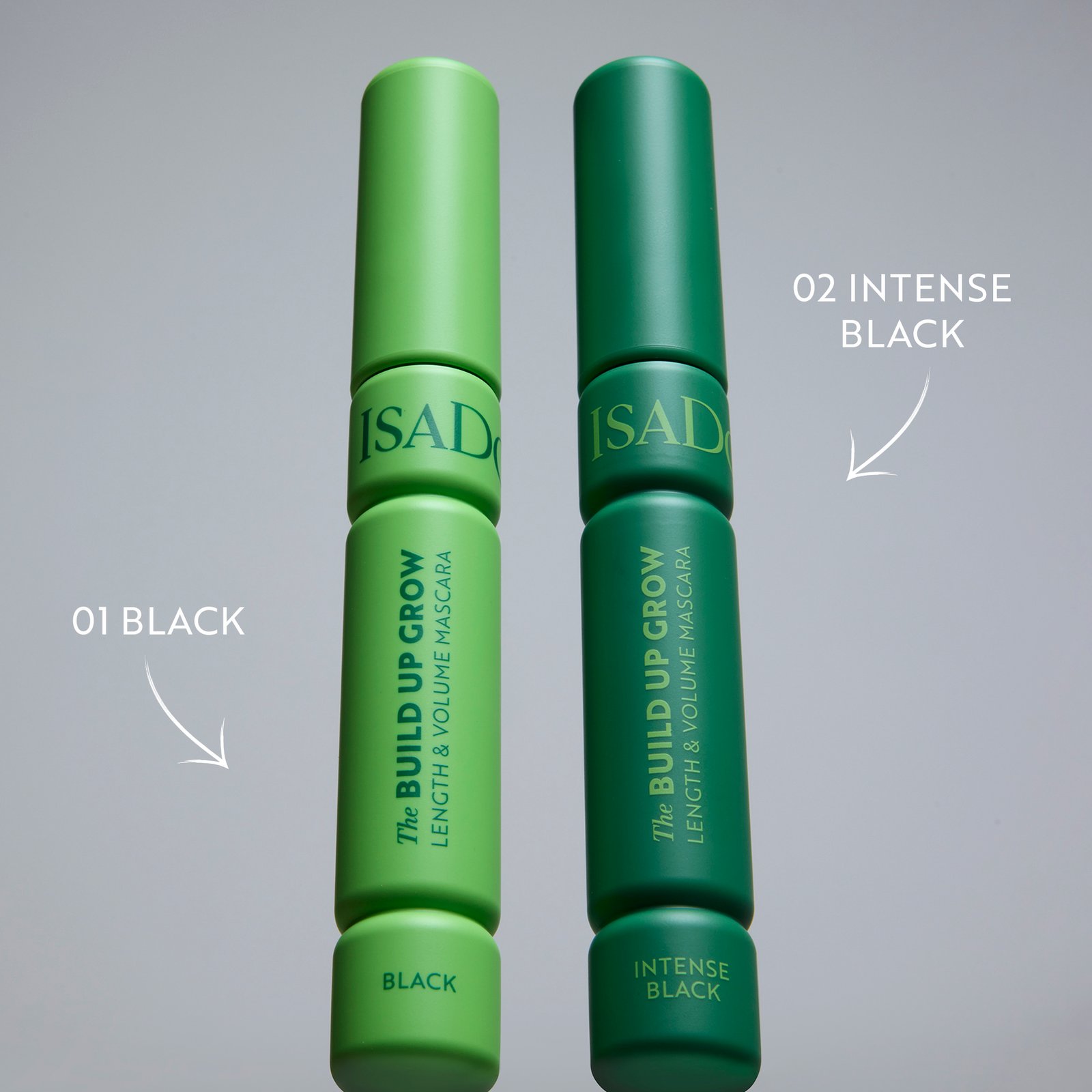 IsaDora The Build Up Grow Length & Volume Mascara 02 Intense Black 9 ml