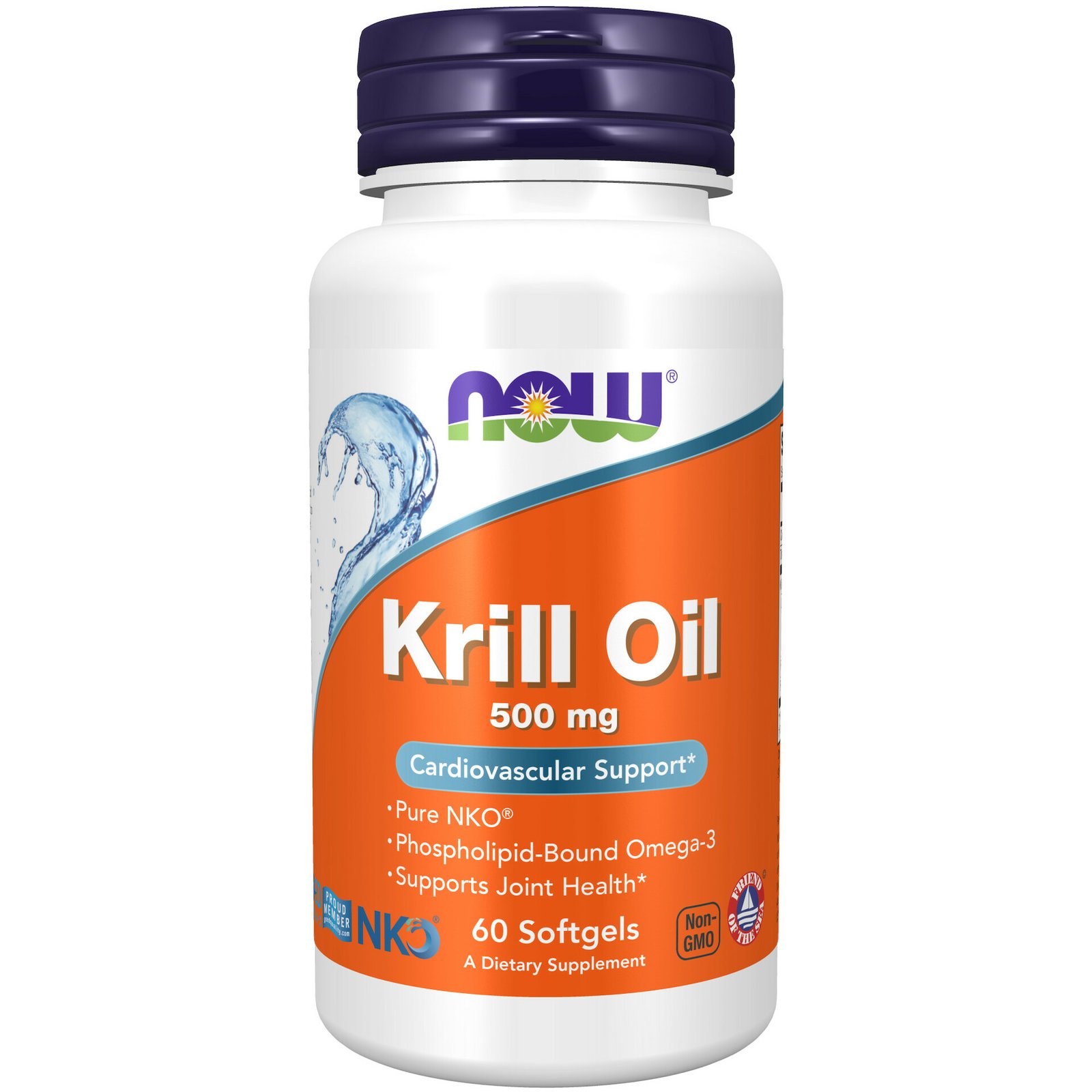 NOW Krill Oil 500mg 60 Mjuka kapslar