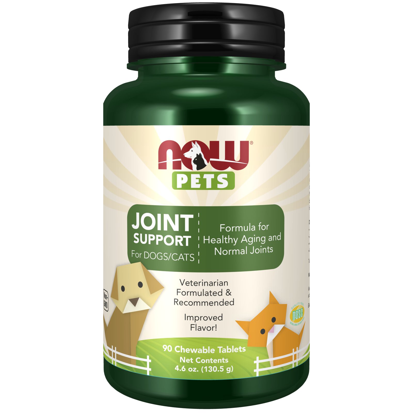 NOW PETS Joint Support 90 Tuggtabletter