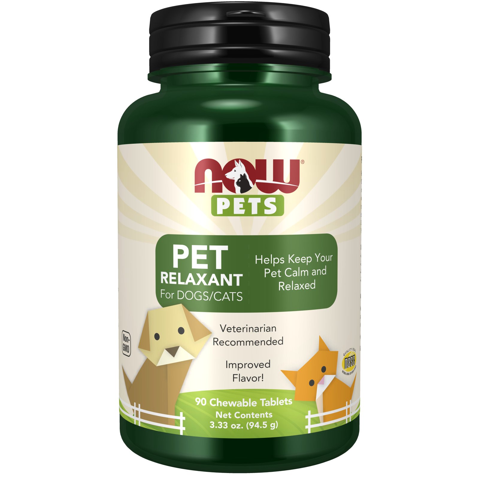 NOW PETS Relaxant 90 tabletter