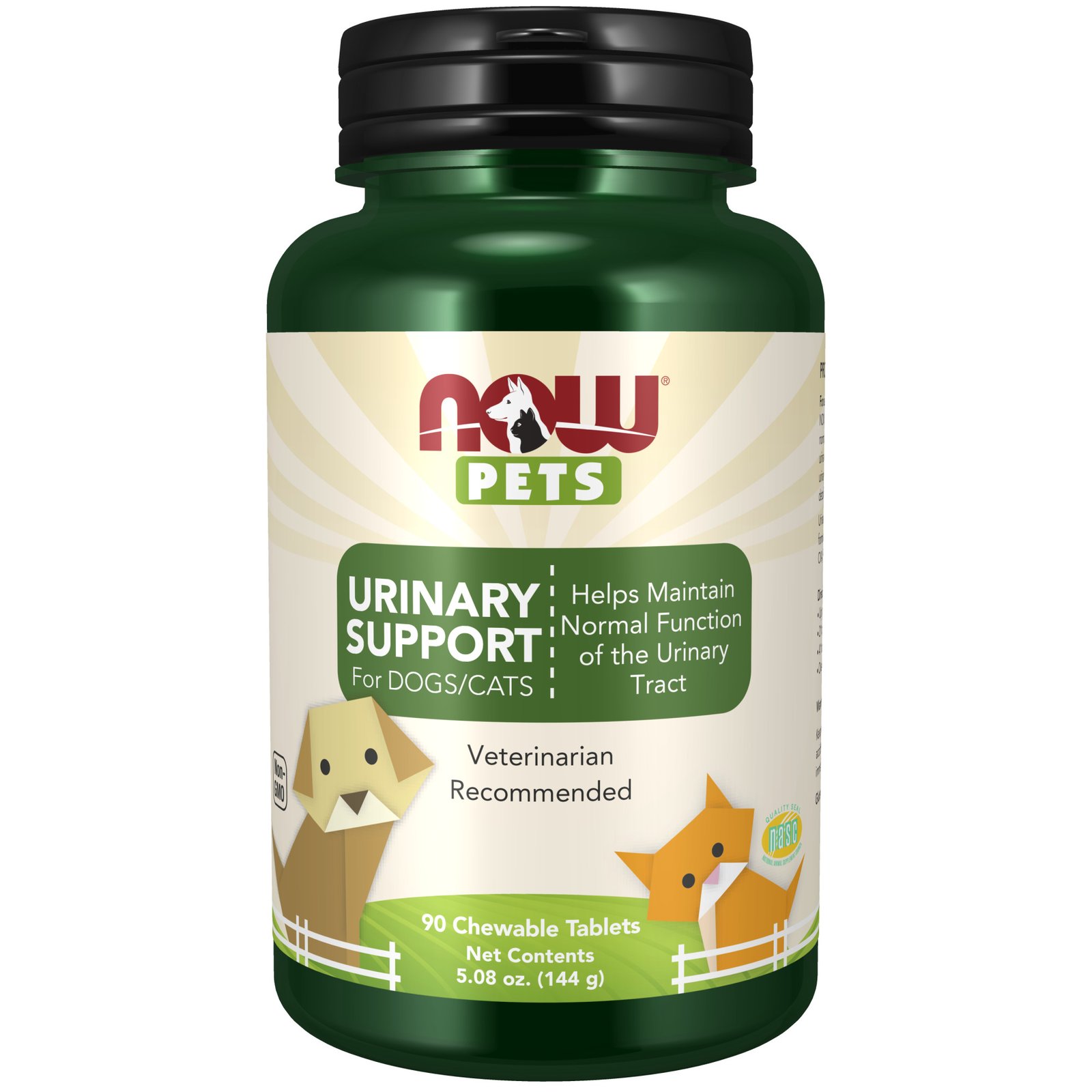 NOW PETS URINARY SUPPORT 90 Tuggtabletter