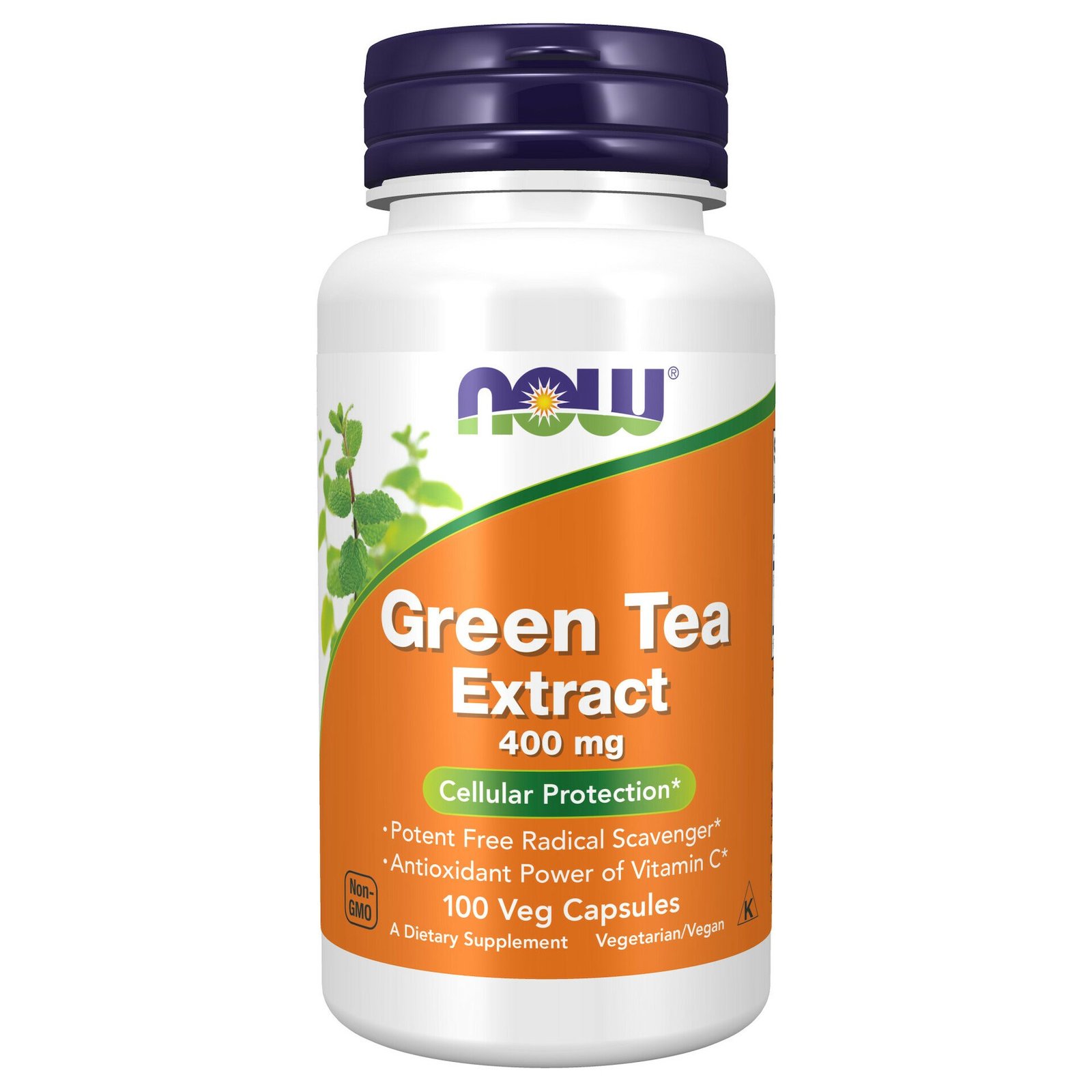 NOW Green Tea Extract 400 mg 100 kapslar