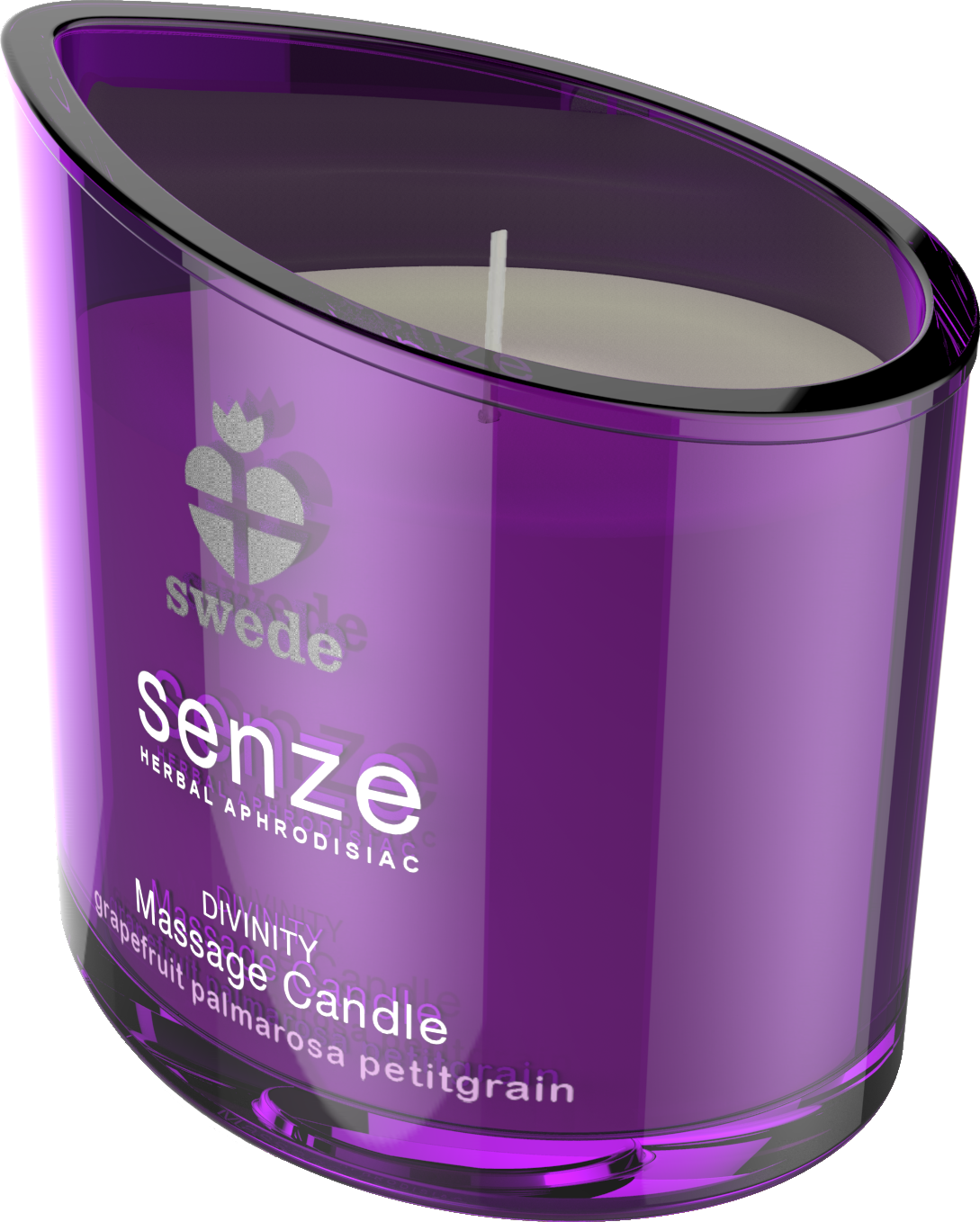 Swede Divinity Massage Candle - Grapefruit Palmarosa Petitgrain 50 ml