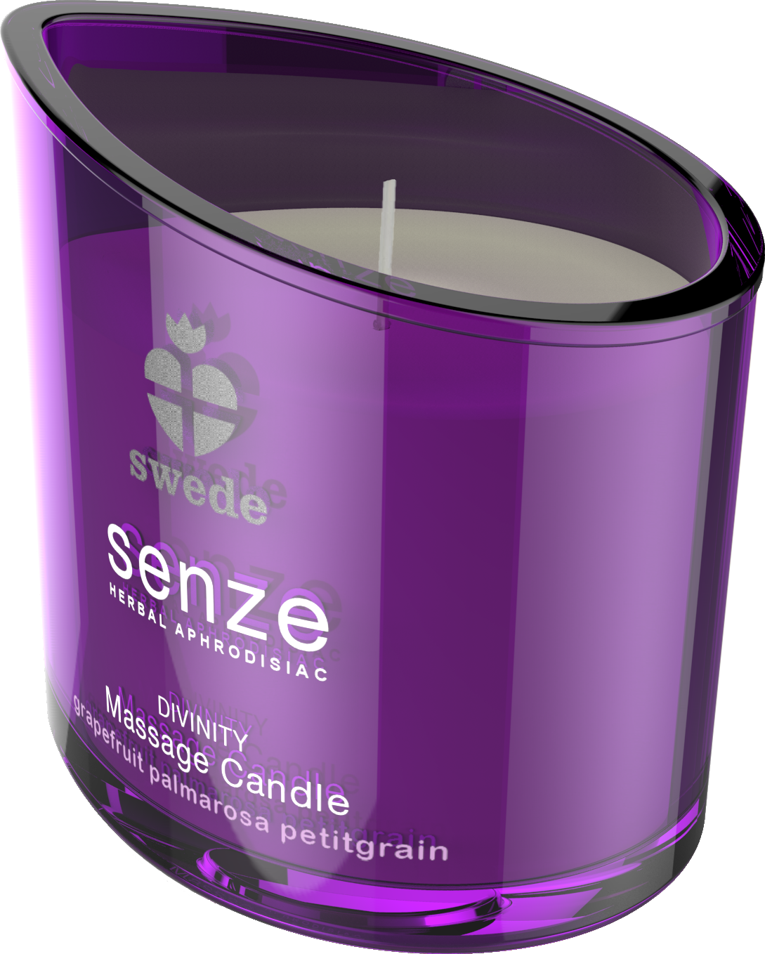 Swede Divinity Massage Candle - Grapefruit Palmarosa Petitgrain 50 ml