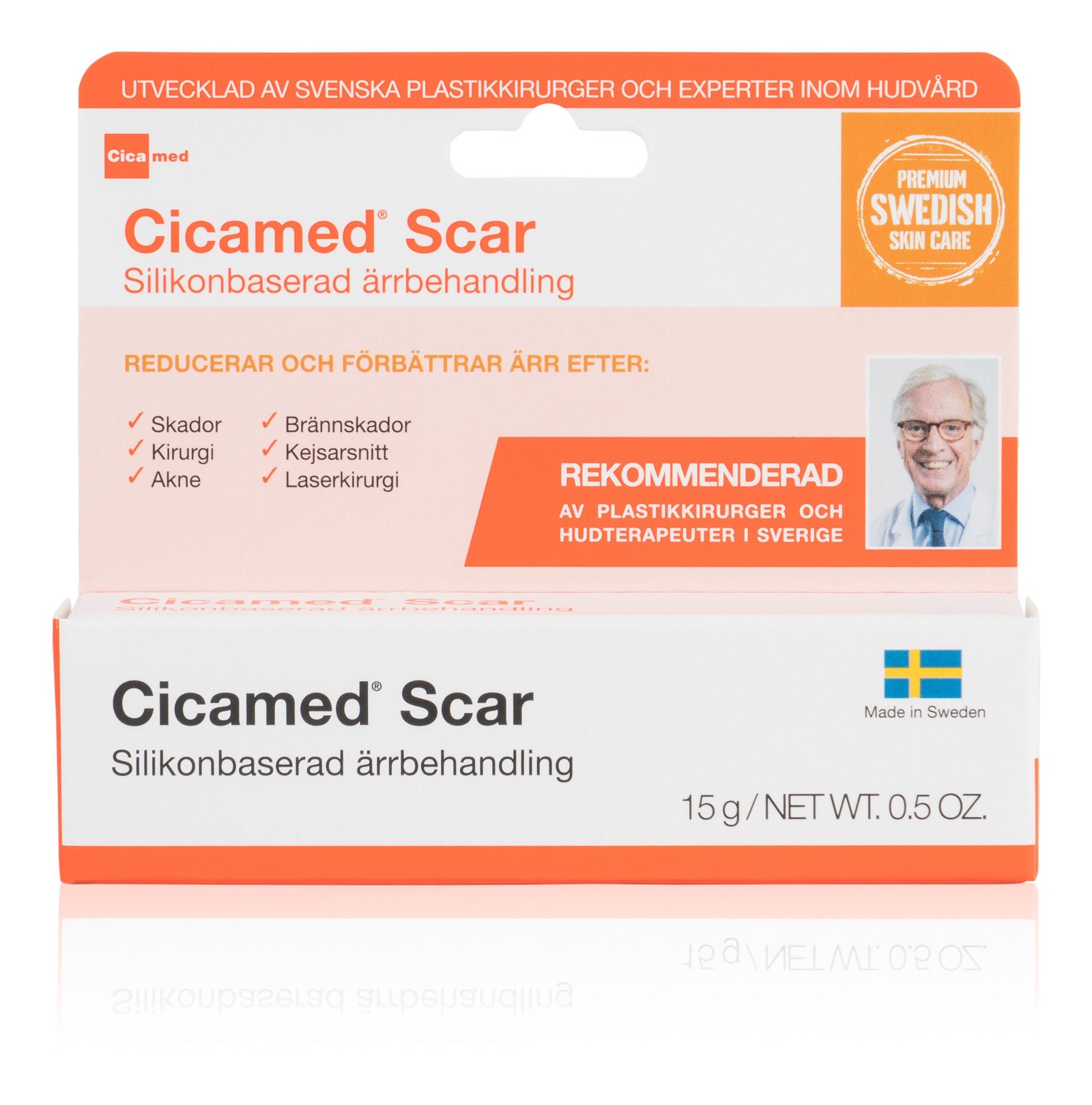 Cicamed Scar Silikonbaserad Ärrbehandling 15 g