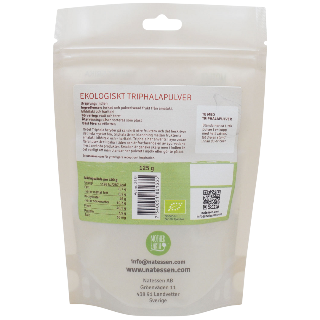 Mother Earth Triphalapulver EKO 125g