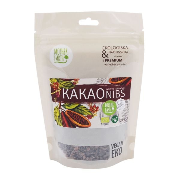 Mother Earth Kakaonibs Pangoa Premium RAW & EKO 150g