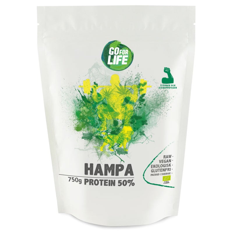 Go For Life Hampaprotein 50% 750 g