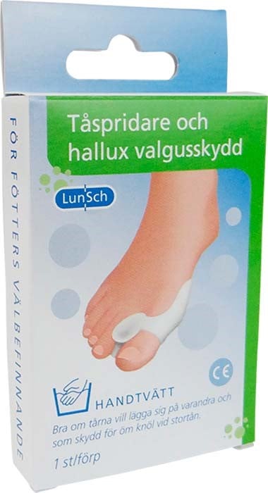 LunSch Tåspridare & Hallux-Valgusskydd 1 st