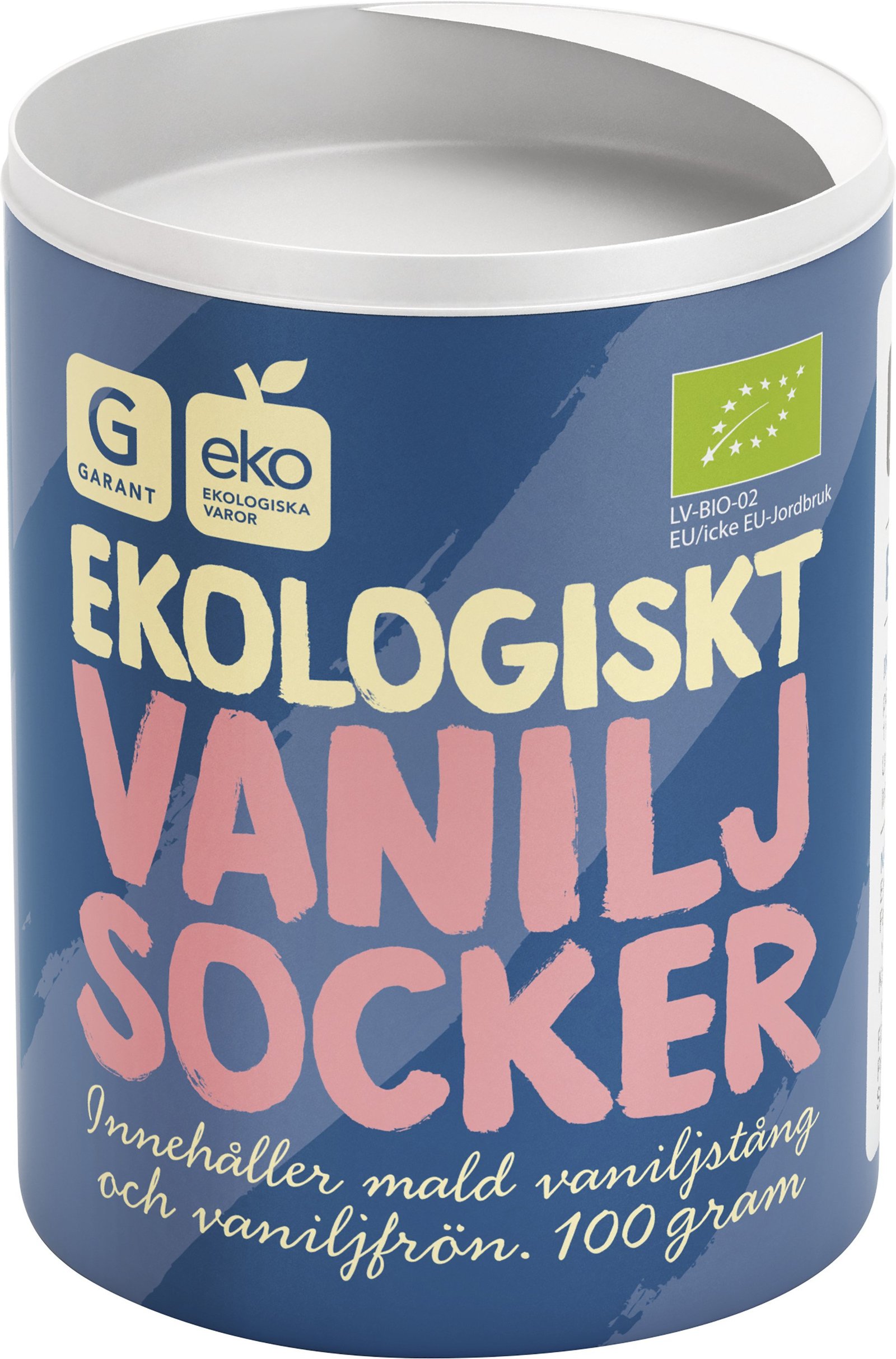 Garant Ekologiskt Vaniljsocker 100 g