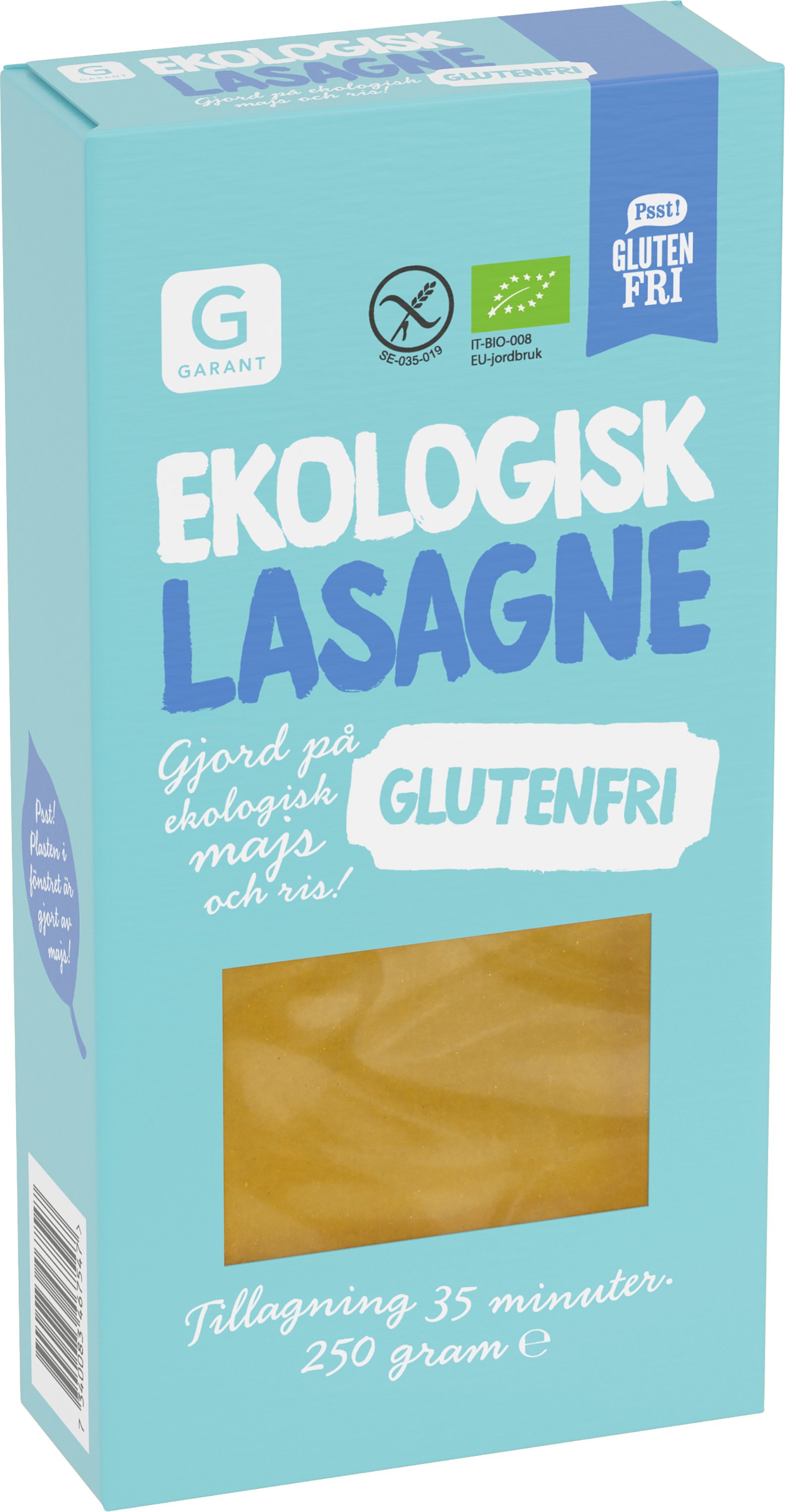 Garant Eko Glutenfri Lasagne Eko 250 g