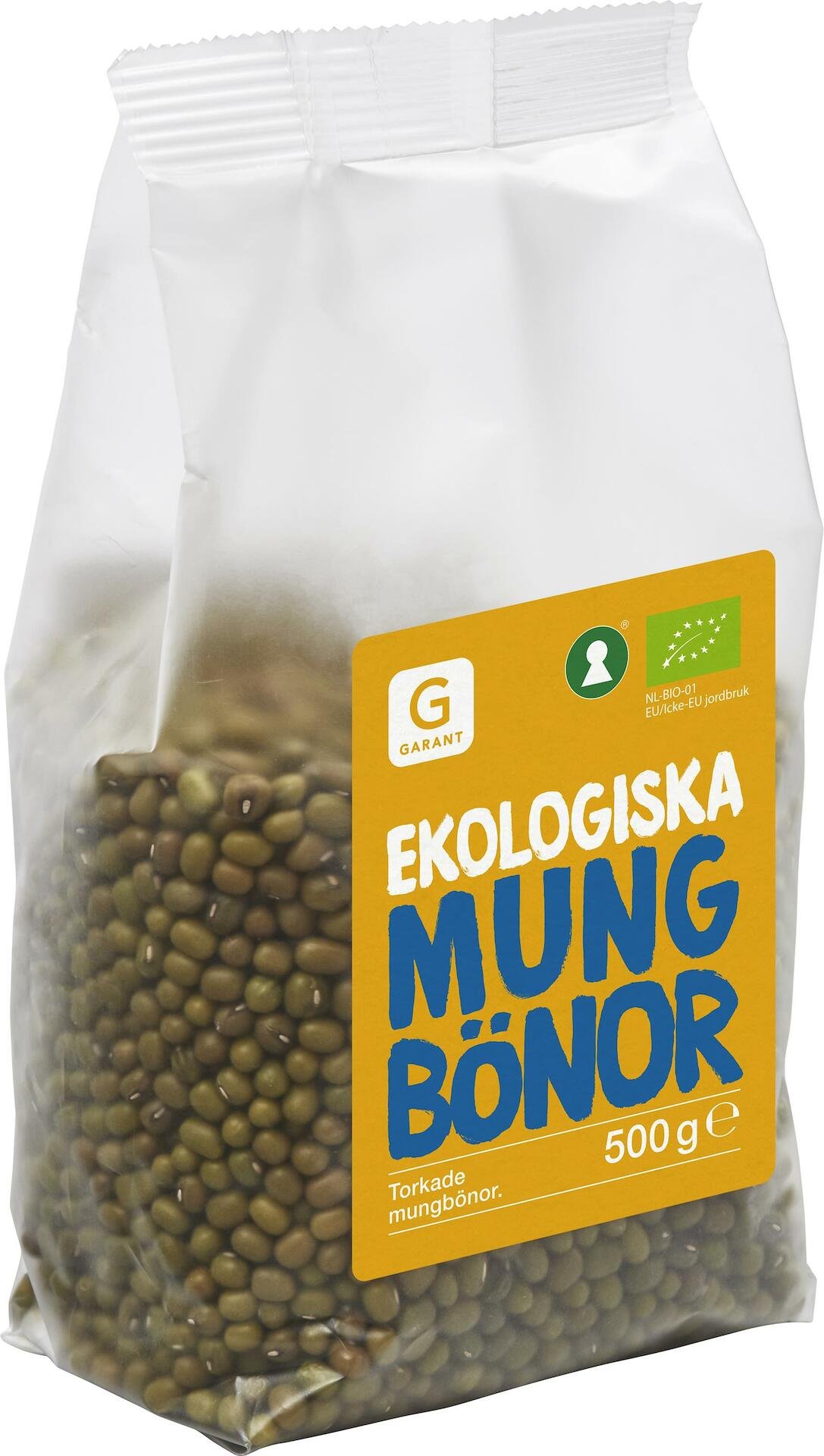 Garant Ekologiska Mungbönor 500g