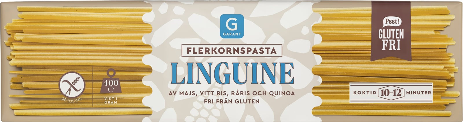 Garant Glutenfri Linguine Flerkornspasta 400 g