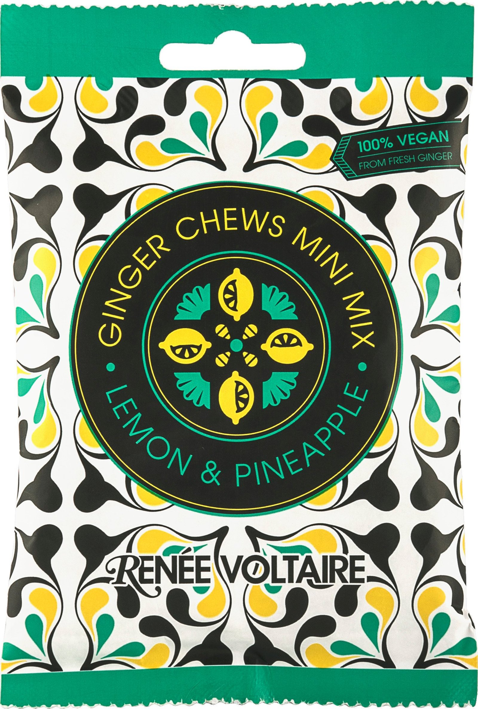 Renée Voltaire Ginger Chews Mini Mix Lemon Pineapple 48 g