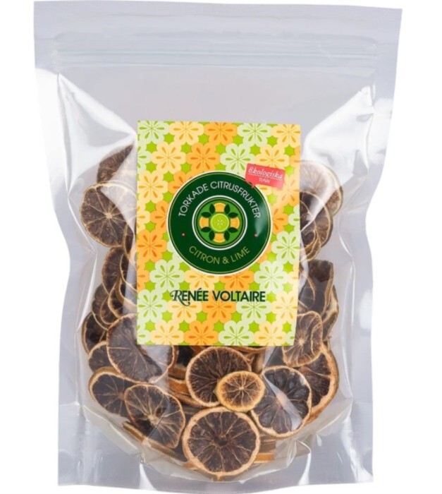 Renée Voltaire Torkade Citrusfrukter Apelsin Citron & Lime 100g EKO
