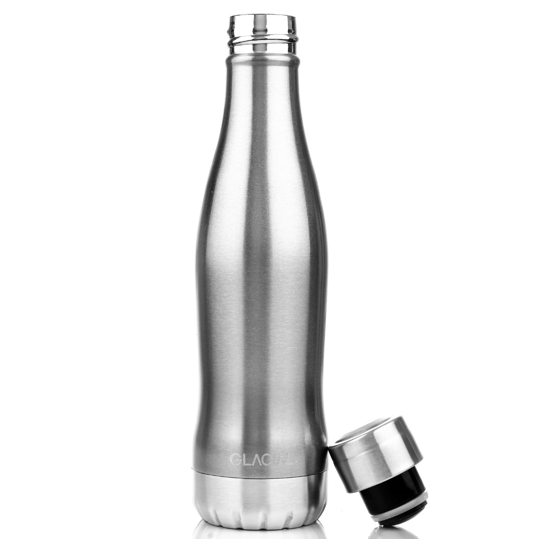 GLACIAL Stainless Steel Flaska 400 ml