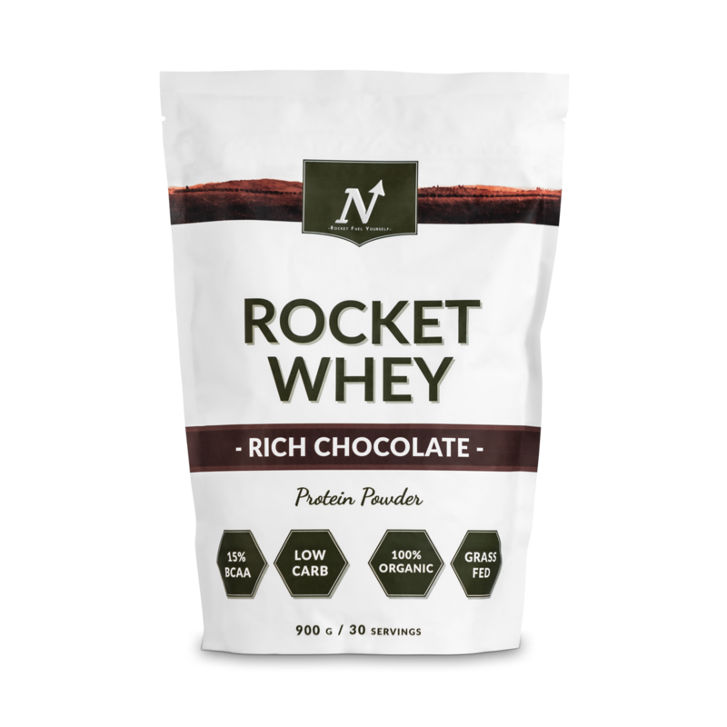 Nyttoteket Rocket Whey Rich Chocolate 900 g