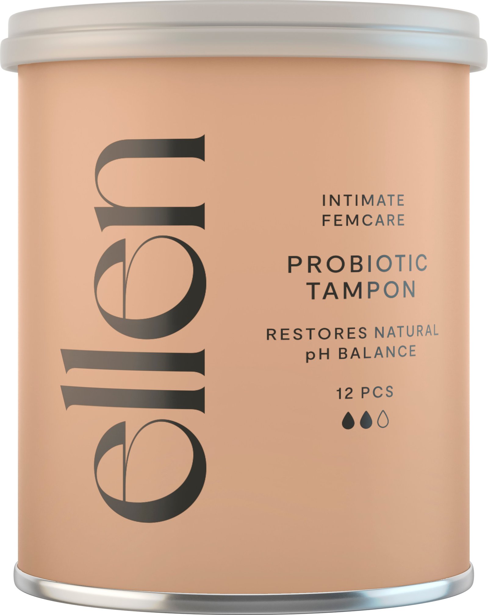 Ellen Probiotic Tampon Medium 8 st