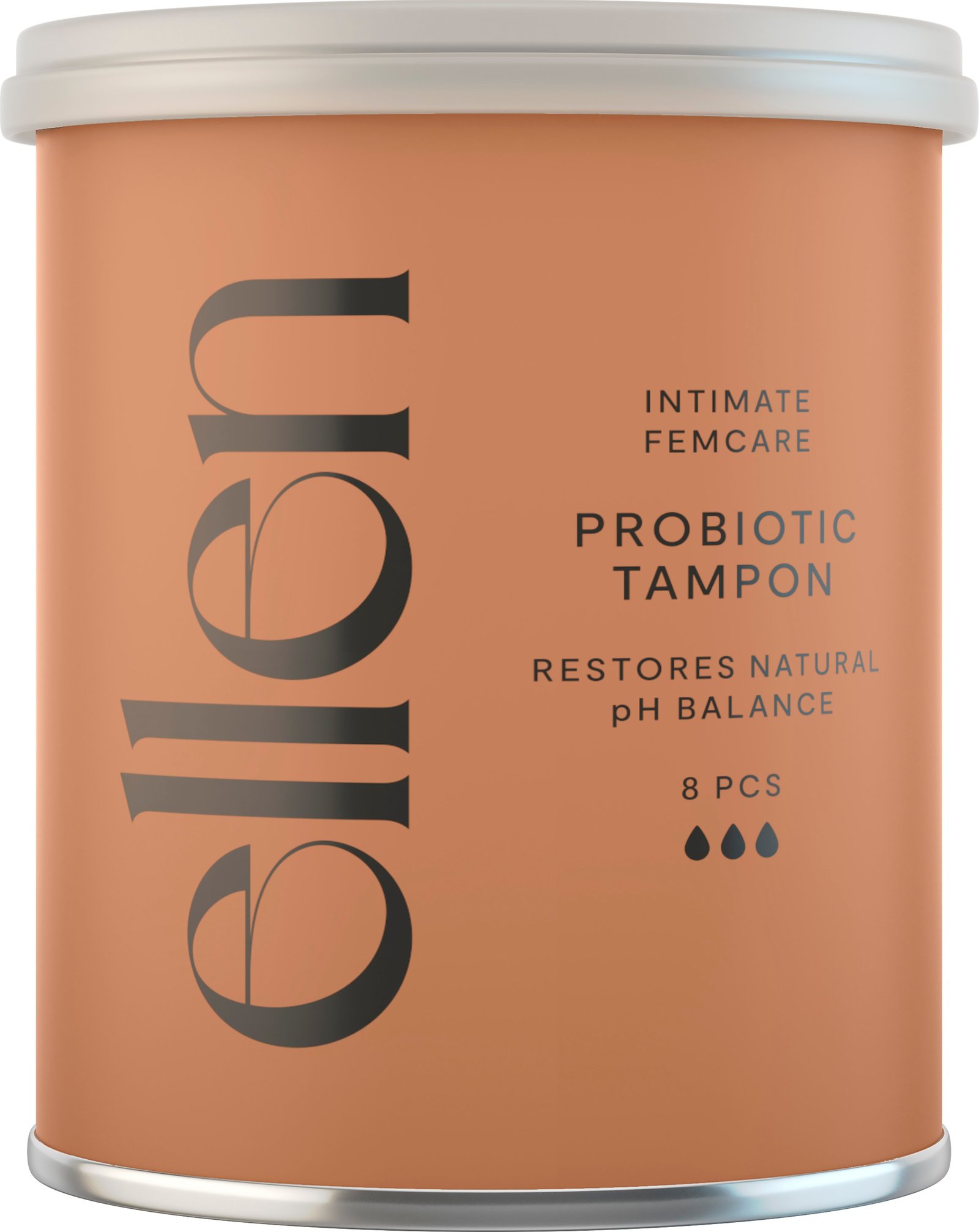 Ellen Probiotic Tampon Rich 8 st