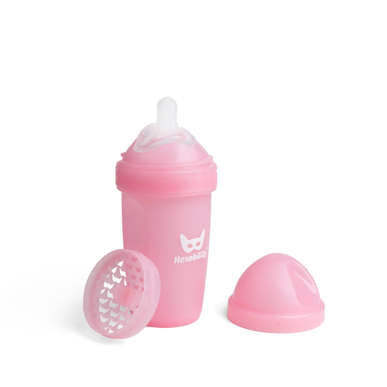 Herobility Baby Bottle Pink 240ml