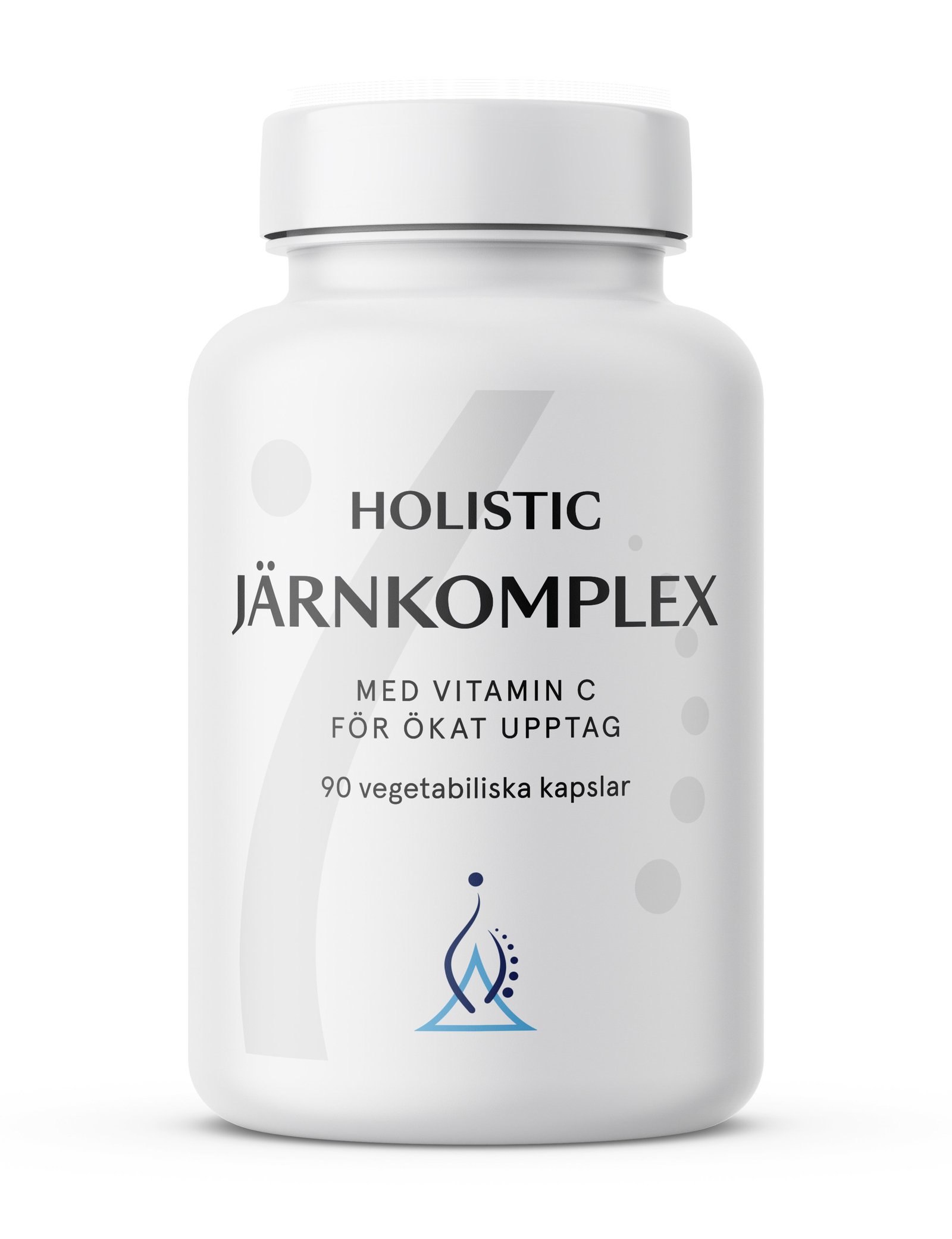 Holistic Järnkomplex 25 mg 90 kapslar