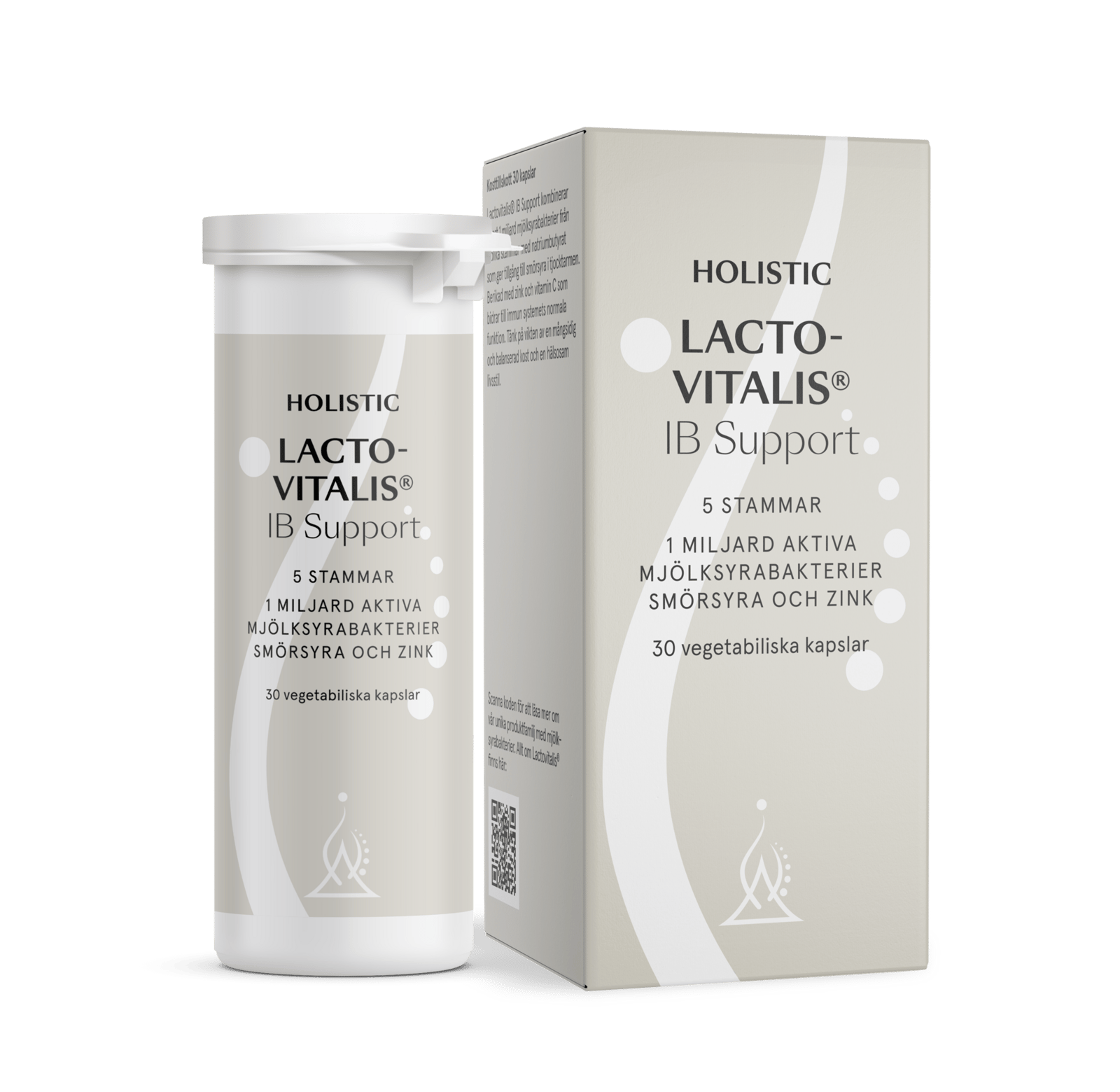 Holistic Lactovitalis®IB Support 30 vegetabiliska kapslar