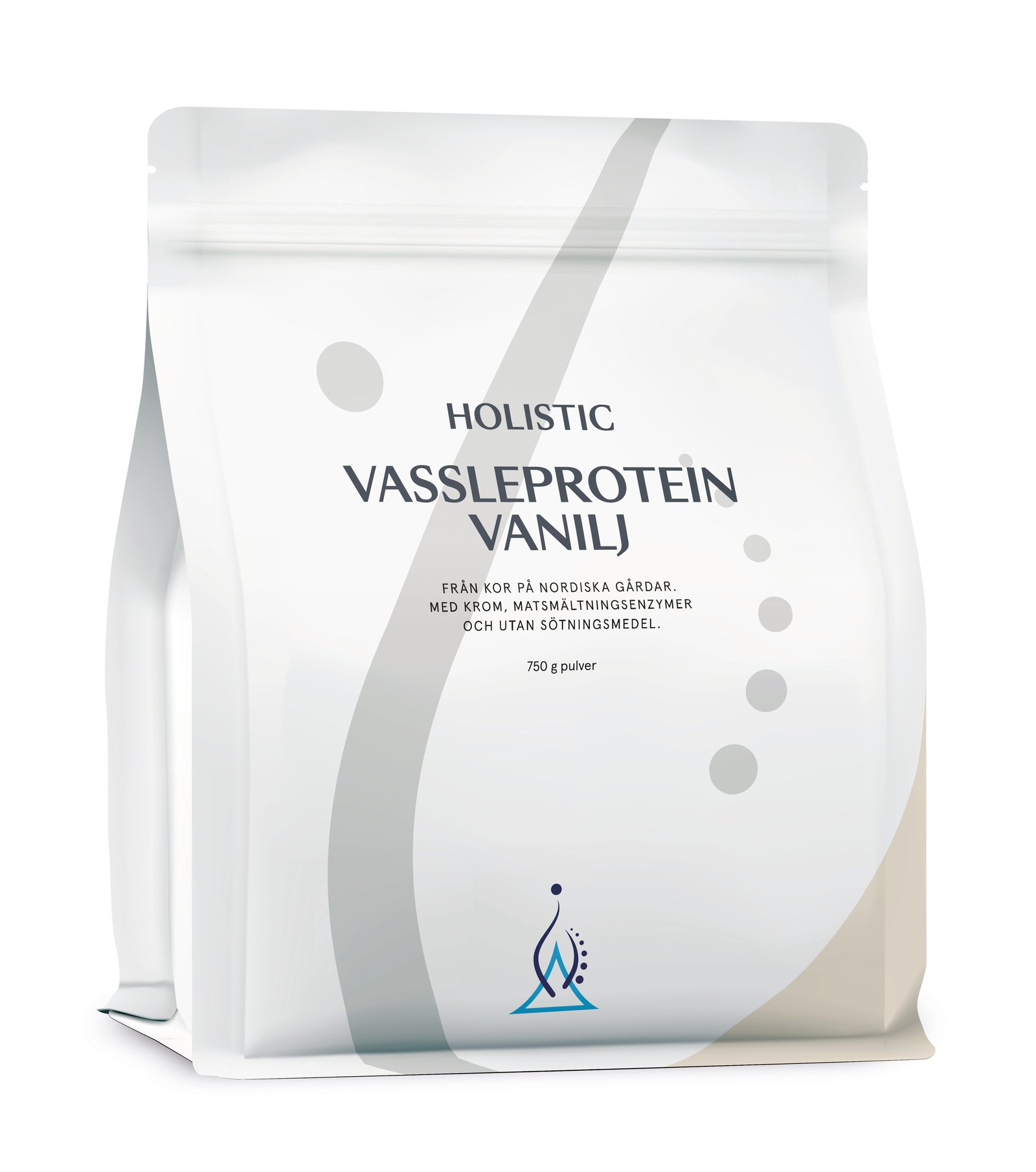 Holistic Vassleprotein Vanilj Zippåse 750 g