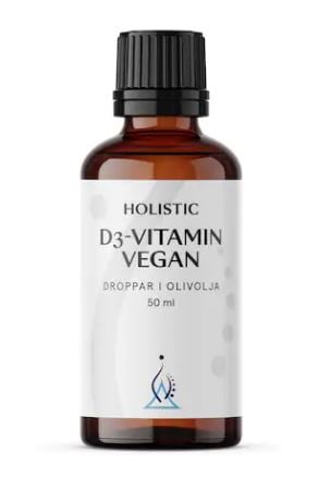 Holistic D3-vitamin Vegan 50 ml