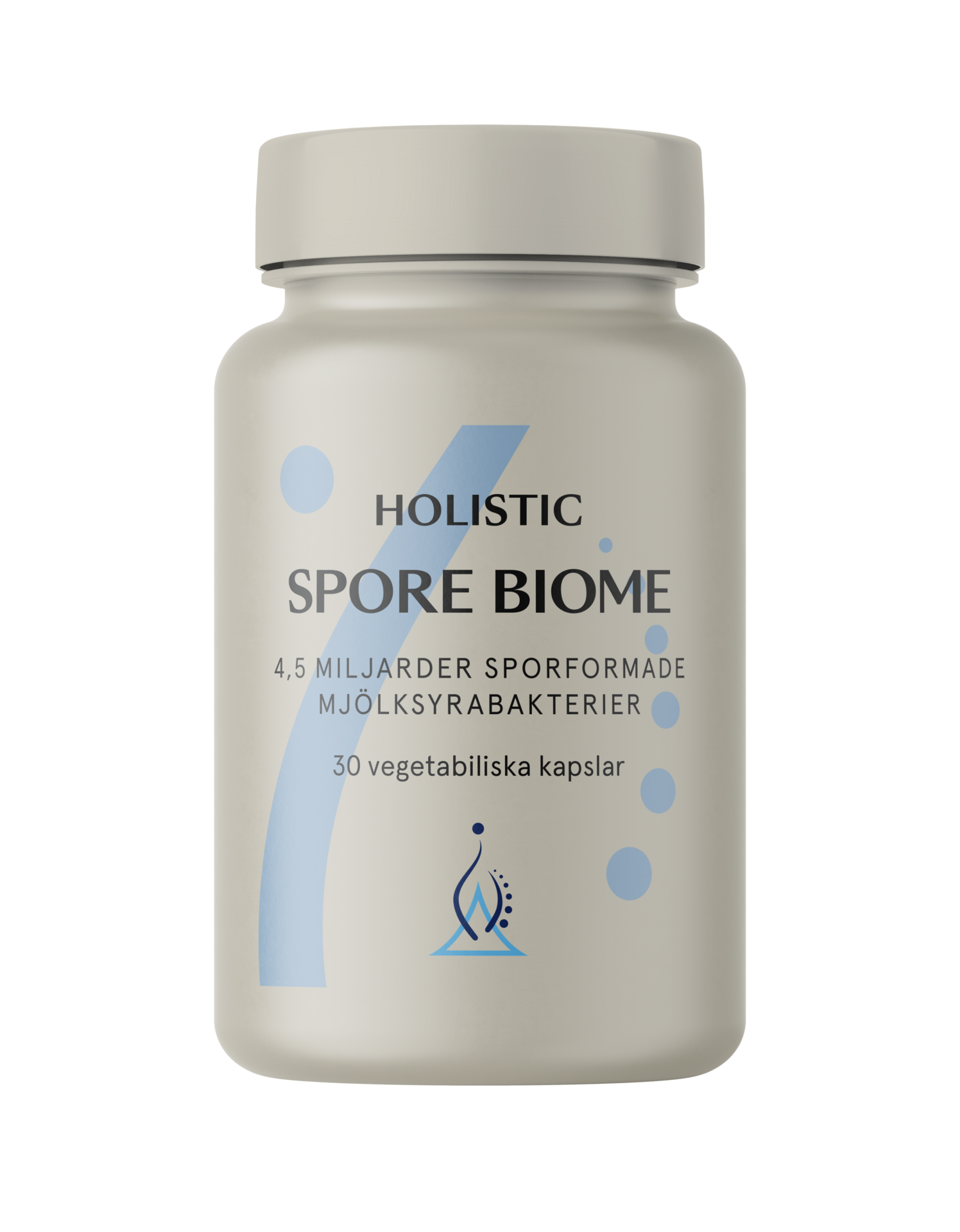 Holistic Spore Biome Sporformade Mjölksyrabakterier 30 vegetabiliska kapslar