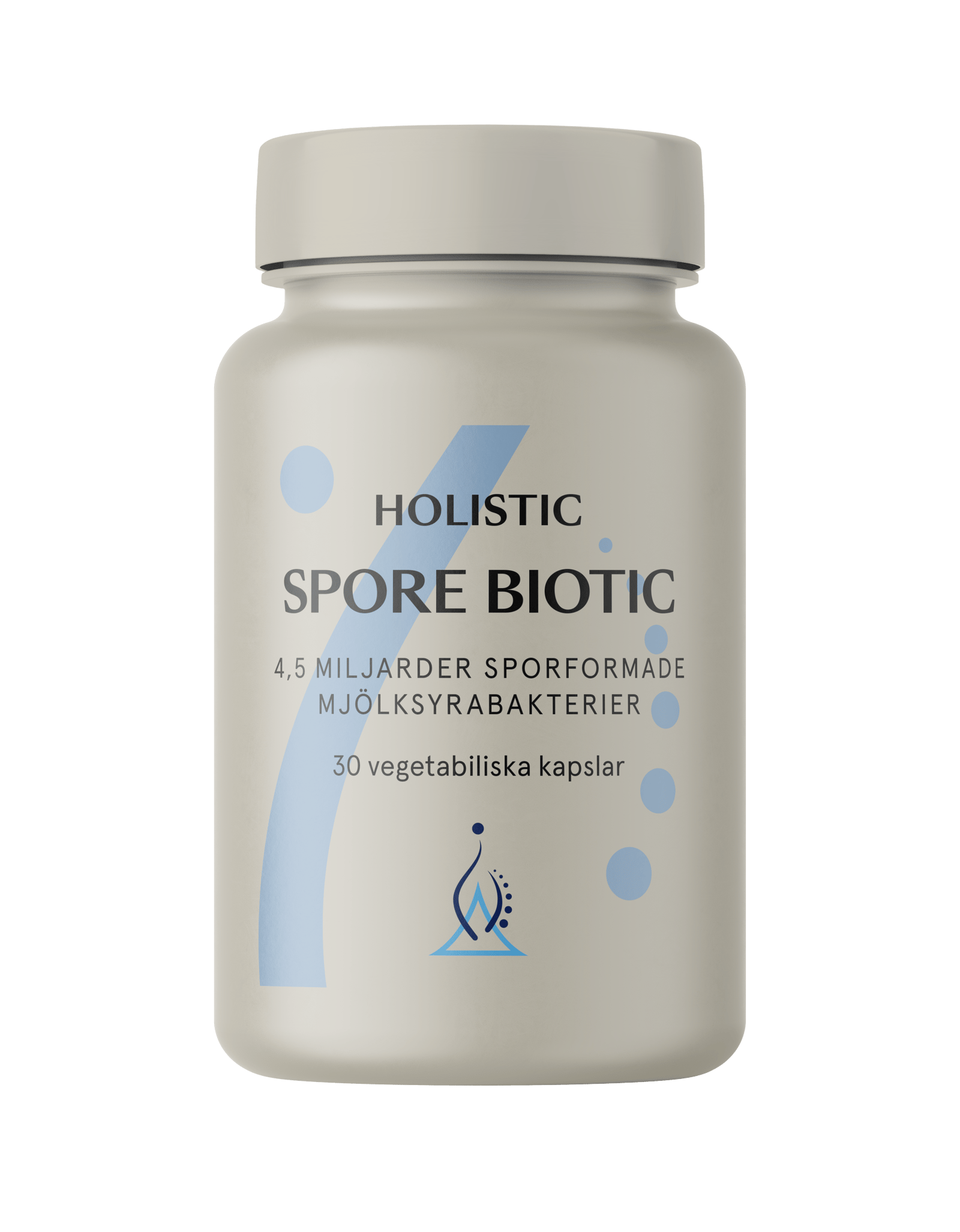 Holistic Spore Biotic Sporformade Mjölksyrabakterier 30 vegetabiliska kapslar