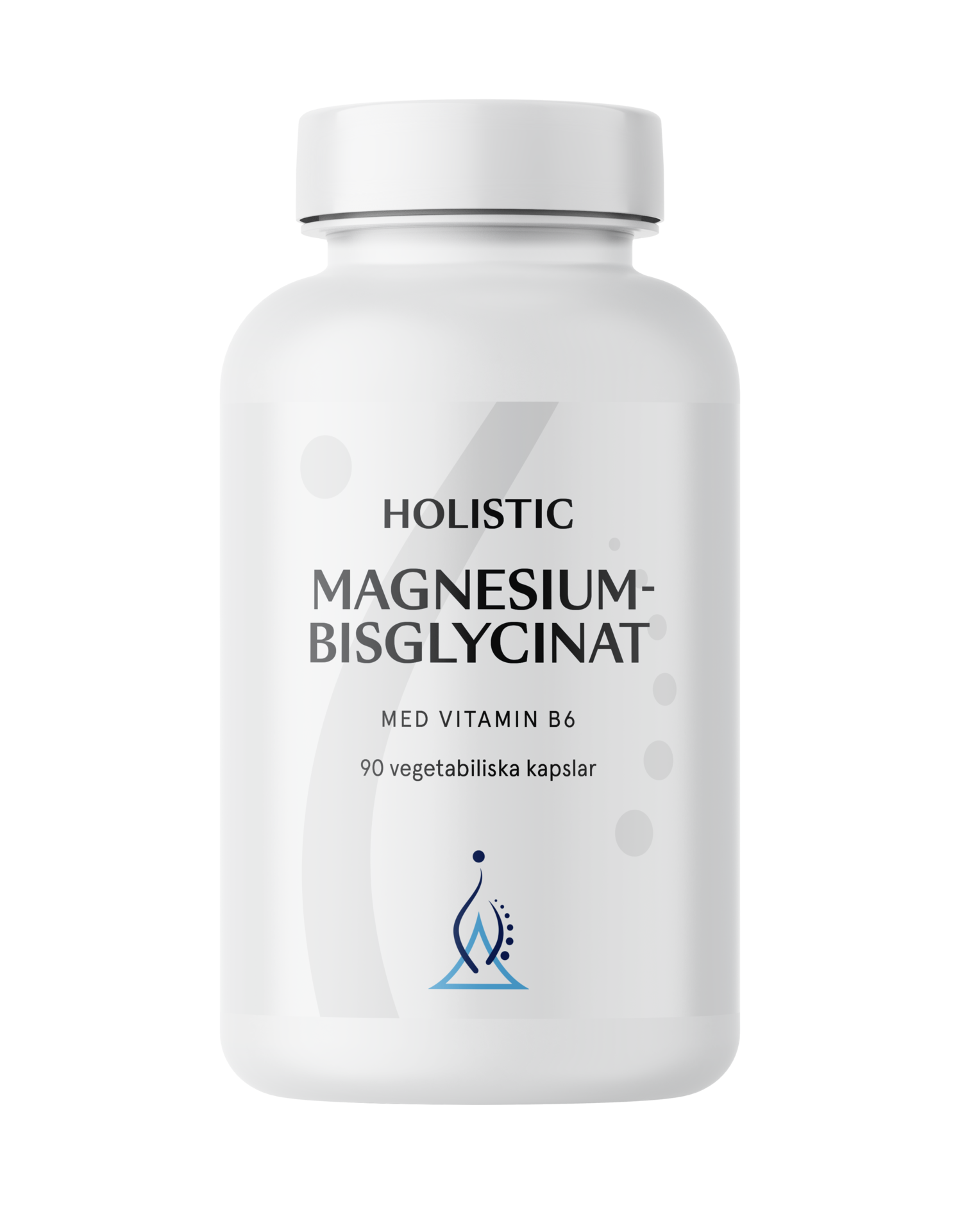 Holistic Magnesiumbisglycinat 100 mg, 90 vegetabiliska kapslar