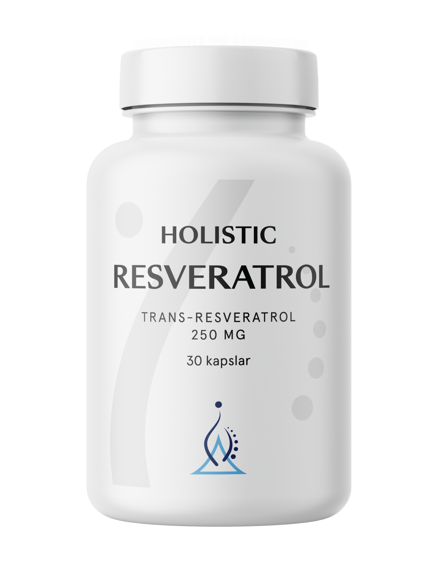Holistic Resveratrol, 30 vegetabiliska kapslar