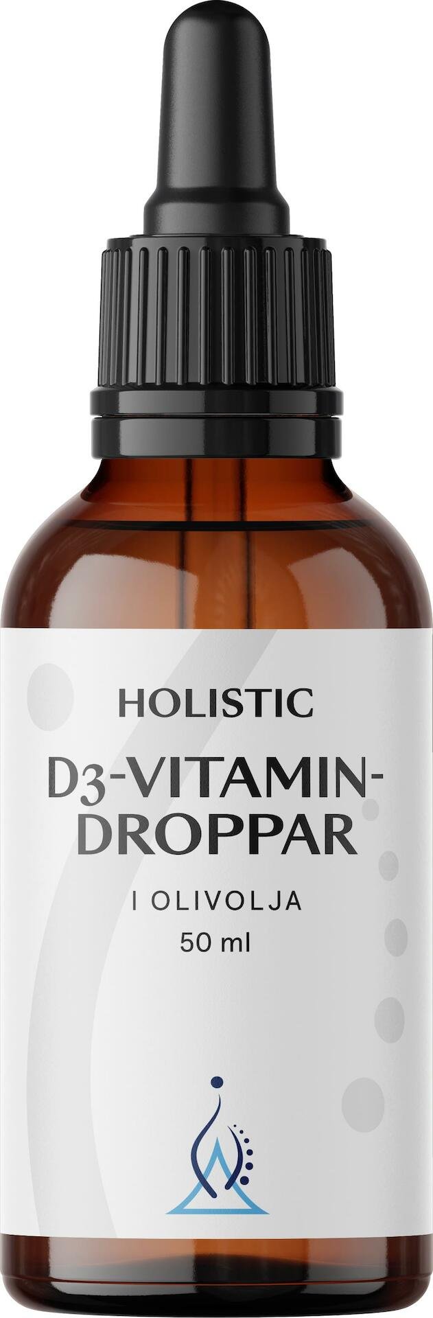Holistic D3-vitamindroppar 50 ml