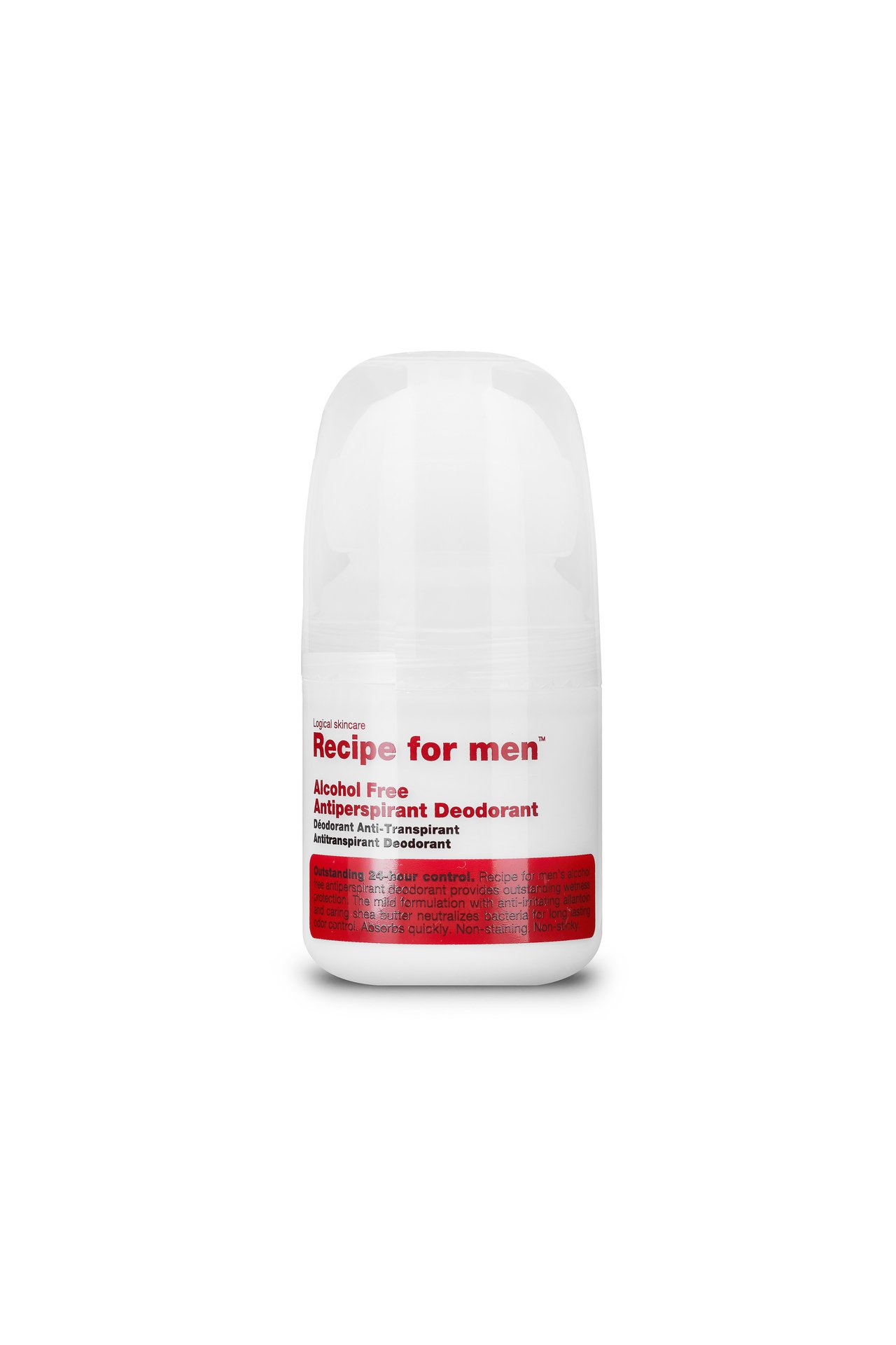 Recipe for men Alcohol Free Antiperspirant Deodorant 60 ml