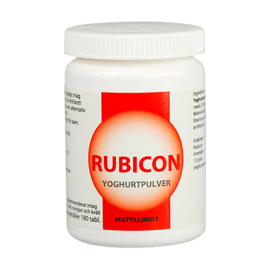 BioMedica Rubicon Youghurtpulver 180 tabletter